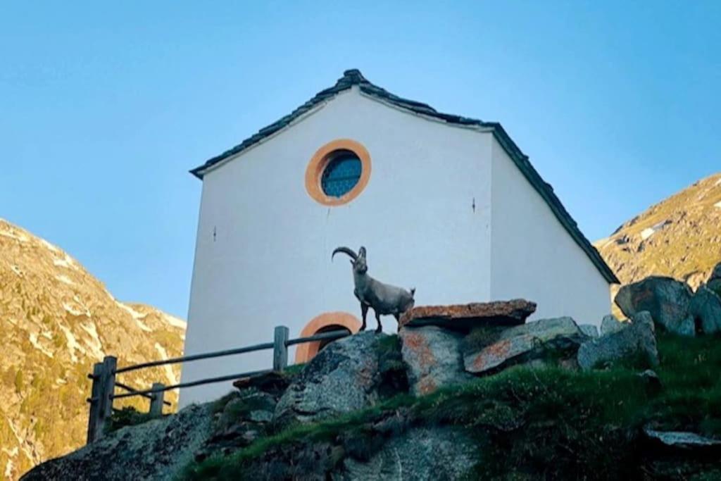 Ferienwohnung Morgengruss Sankt Niklaus Exterior foto