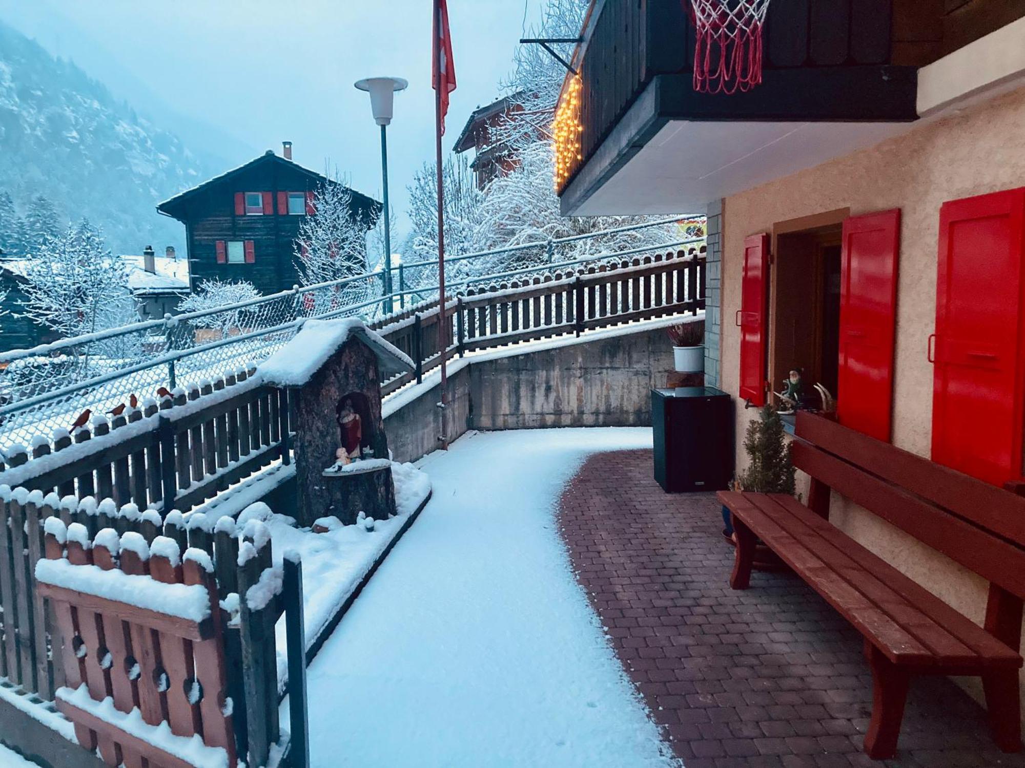 Ferienwohnung Morgengruss Sankt Niklaus Exterior foto